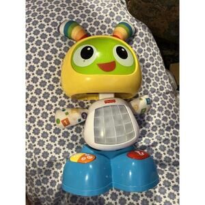 Fisher Price Bright Beats Dance Move BeatBox Light Up Robot 2015 WORKS!!